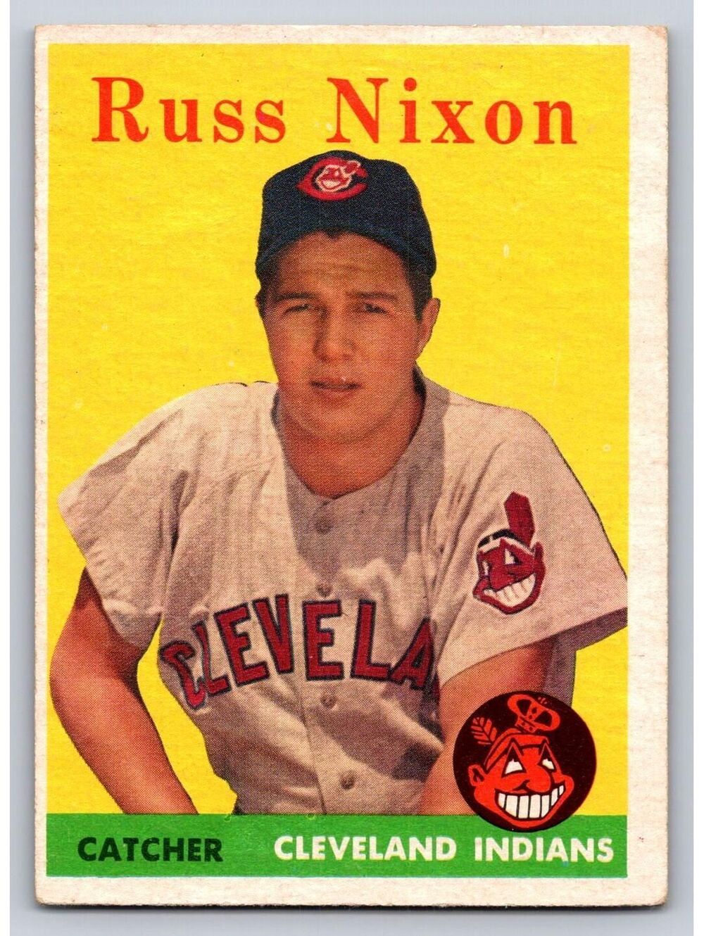 1958 Topps #133 Russ Nixon Baseball Card